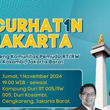 Jakarta Baru, Jakarta Maju: Curhat1n Jakarta Gaet Pemuda Cengkareng!