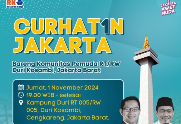 Jakarta Baru, Jakarta Maju: Curhat1n Jakarta Gaet Pemuda Cengkareng!