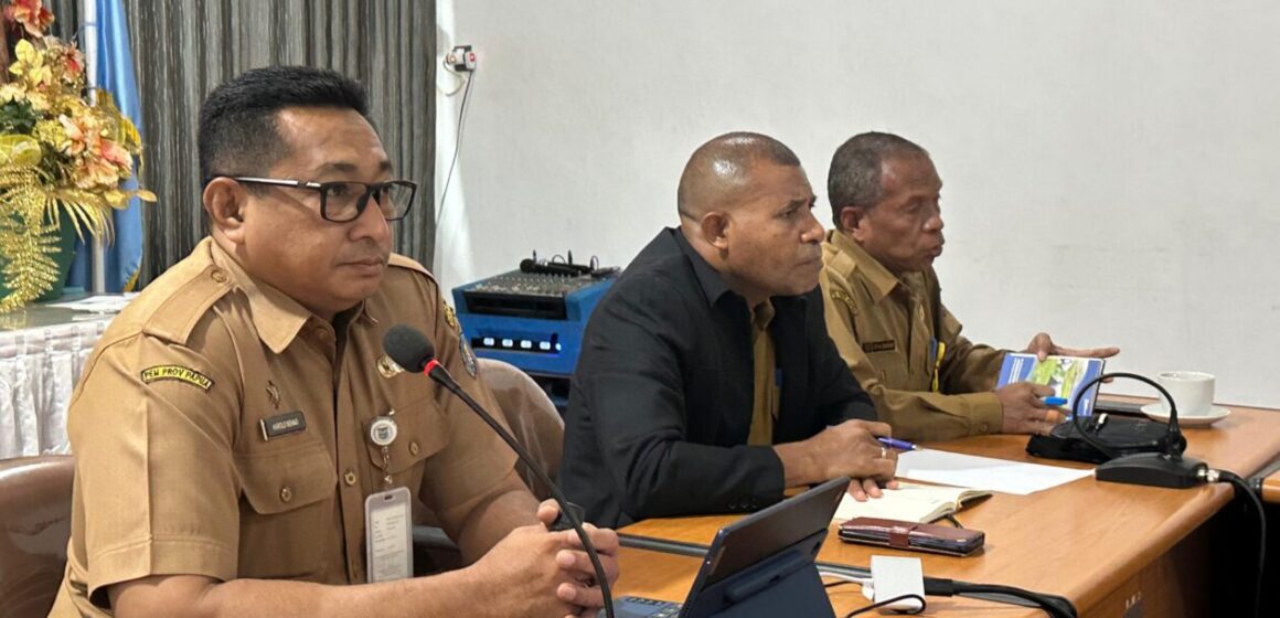 Silaturahmi Awal Plt Sekda Yapen Bersama ASN, Bahas Penyamaan Tupoksi dan Fungsi Setda