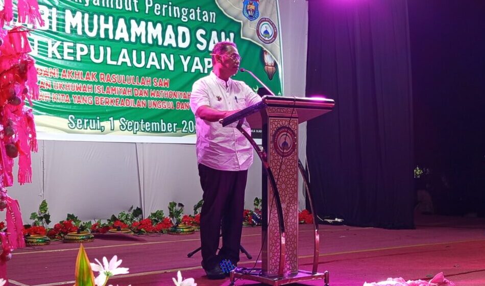 Tablig Akbar Maulid Nabi Muhammad SAW di Kepulauan Yapen: Momen Memperkuat Ukhuwah dan Semangat Pembangunan