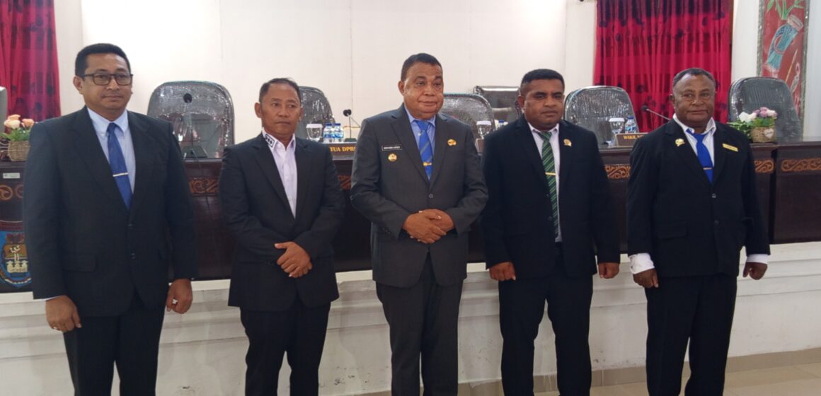 IMG_20250924_134722 Rapat Paripurna IV DPRK Kepulauan Yapen Bahas Perubahan APBD Tahun Anggaran 2025