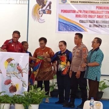 Pemkab Kepulauan Yapen Gelar Sosialisasi Forum Anak, Wakil Bupati: Gunakan Wadah Ini untuk Suarakan Aspirasi