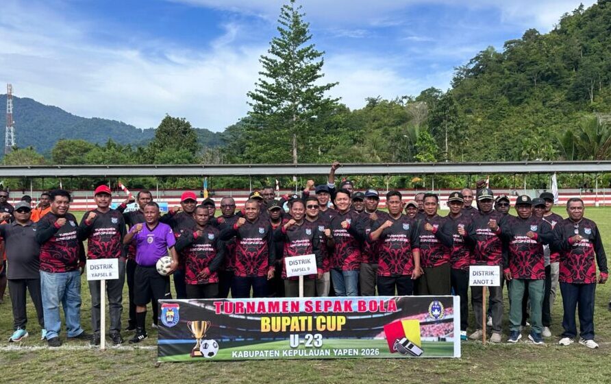 Bupati Cup U-23 Jadi Titik Bangkit Sepak Bola Kepulauan Yapen