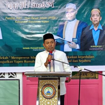 Safari Ramadhan 1447 H di Yapen Dimulai dari Masjid Al-Hidayah Menawi