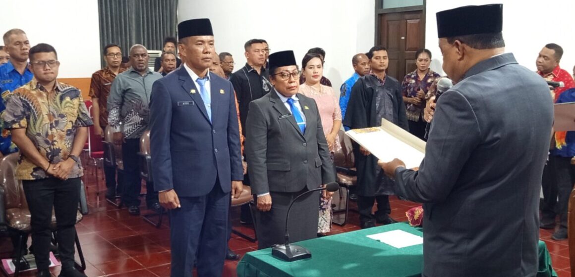 Dua Jabatan Strategis Diisi, Publik Diminta Awasi Kinerja Pejabat Baru di Yapen